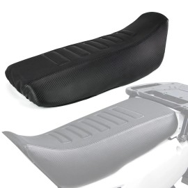 xitomer PVC Leather Lower Seat Cover Comfort Cushion Fit For Kawasaki KLR650 2008-2018