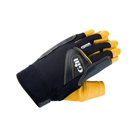 Gill Pro Short Finger Sailing Yachting and Dinghy Gloves - Easy Stretch - Race proven flexibility and comfort