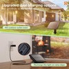 addlon 33(27+6) FT Solar String Lights Waterproof,Patio Lights Solar Powered
