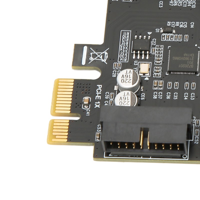 PCIE to USB 3.2 Expansion Card 5Gbps High Speed USB3.2