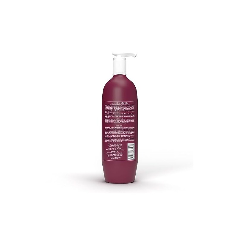 Loquay Shampoo Matizador Pure Red Cebello Teñido Rojo 1l