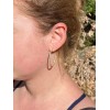 Harlembling 14k Gold Plated Solid 925 Sterling Silver Big CZ