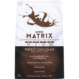 Syntrax Syntrax Nutrition Matrix Sustained-Release Protein Blend Perfect Chocolate 2 lbs.