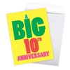 NobleWorks - 10th Wedding Anniversary Card (8.5 x 11 Inch)