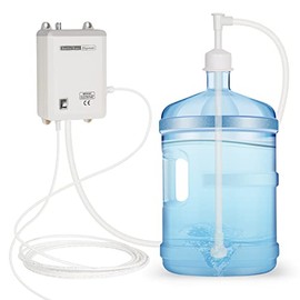 TDRRICH 110V 30W 5 Gallon Speed Adjustable Drinking Water Pump 60PSI Speed 2950 Flow 2L American Plug White Food Grade Suitable for Home, Bar, Restaurant, Drinking Fountain