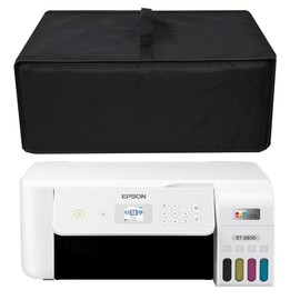 AF-WAN Anti-Static Waterproof Nylon Fabric Dust Cover for Epson EcoTank ET-2800/ET-2850 Wireless Color All-in-One Cartridge-Free Supertank Printer, Black, ET2800COVER