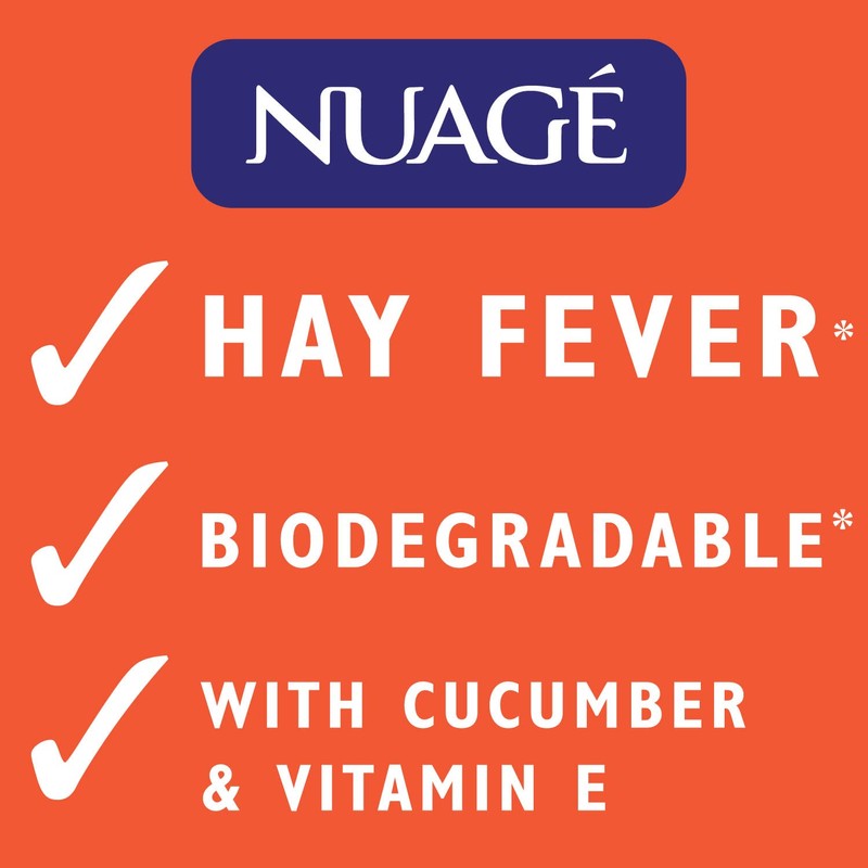 Nuage Hayfever Biodegradable Cooling Eye Pads, 10 Pack