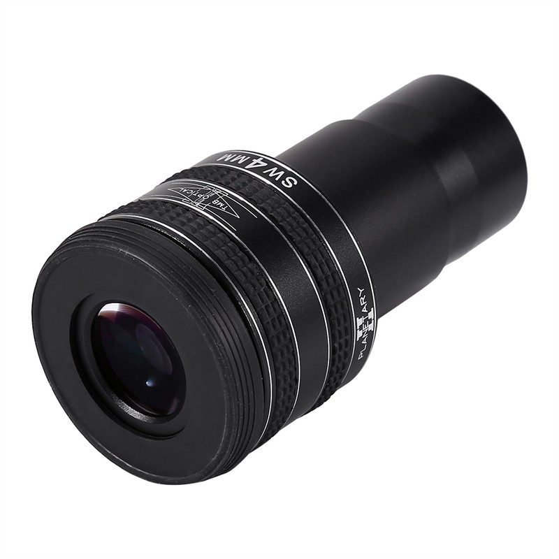 Black 4mm 1.25" 58 Degree Planetary Deep Sky Objects Eyepiece