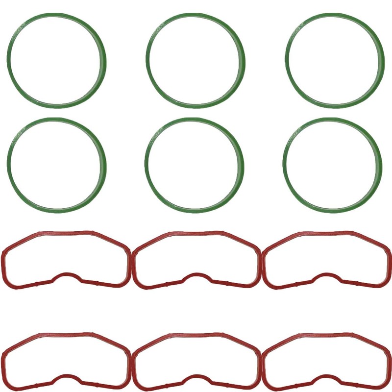 GUIHUAMIGA Upper & Lower Intake Manifold Gasket Set Compatible with