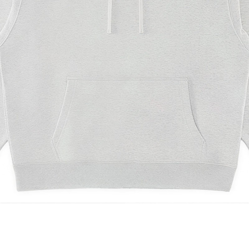 Premium Terry Drawstring Hood Regular Fit Cotton Blend Hooded Top