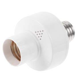 Operitacx Lampenfassung mit Sprachsteuerung Smart Voice Control für Energiesparlampen Einfache Installation für Garagen Schlafzimmer und Wohnzimmer