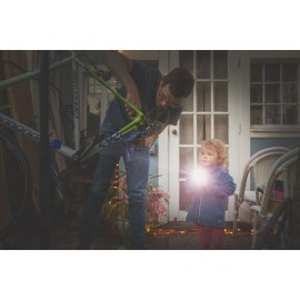 LUXPRO 1650 Lumens CREE LED Handheld Camping Flashlight w TackGrip -NEW LP1315R