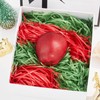 500g Christmas Shredded Tissue Paper, Red & Green Shredded Paper