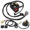 M MATI Handlebar Key Starter Relay Switch Kit for Honda