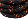 GM CLIMBING 6mm Accessory Cord Rope Double Braid CE/UIAA (Black,