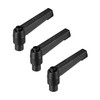 sourcing map M6 Handle Adjustable Clamping Lever Thread Push Button