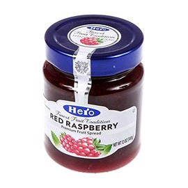 Hero Red Raspberry Premium Fruit Spread 12 Ounce