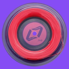 Toroline O-Toro Spin 17 Gauge 1.23mm Tennis String Mini Reel Neon Pink