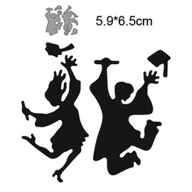 Graduation Metal Cutting Dies Graduates Die Cuts for DIY Scrapbooking Photo Album Paper Crafting Card Making Decorative