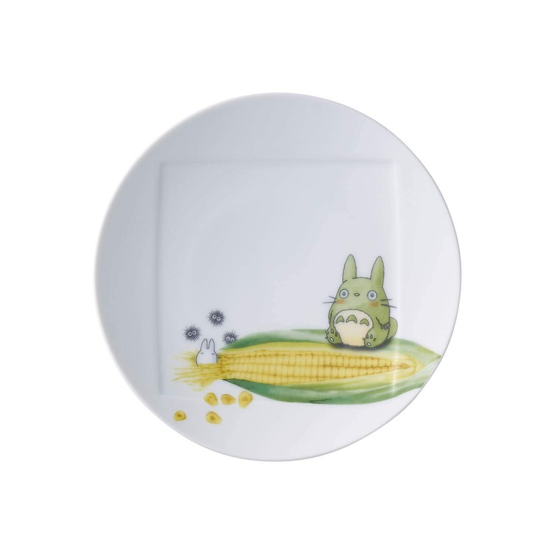 Noritake 1704-15L/VF9931A My Neighbor Totoro, Vegetable Series, Microwave Safe, Dishwasher