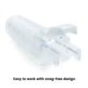 trueCABLE RJ45 Strain Relief Boots, Large 5.5 to 7.0mm Cut-to-Fit