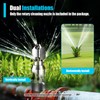 Rotating Spraying Tank Jet Nozzle,3/4 in Internal Thread Washing Nozzle,3