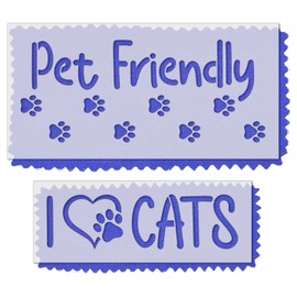 Stencil Stop Cat Lovers Stencil Set | Reusable Cat Paw Print Stencils for Painting on Wood, Walls, Fabric, Rocks & DIY Crafts | Durable 14 Mil Mylar Plastic | Multiple Sizes for Creative Projects