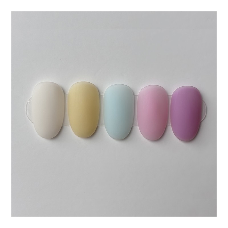 Refreshing Syrup Matte Handmade Nail Tips, Paddy Tips - Coffin-Short