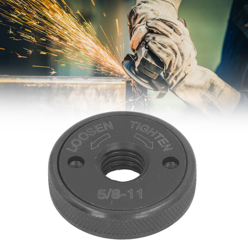 5/8‑11 Angle Grinder Flange Nut Alloy Steel Non Slip Self