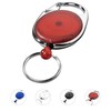 linie zwo ®, 10 Pcs Retractable Key Rings with Carabiner
