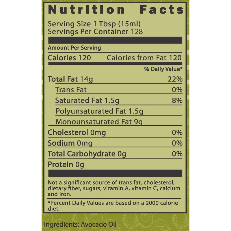 All Natural Avocado Oil