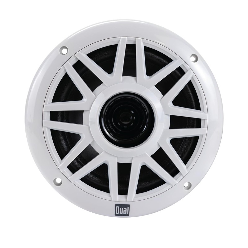 Dual Electronics DMP623 Marine Radio Speakers | 6.5 inch Weather-Resistant