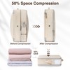 6-Pack Ultra Space Saving Self Compression Organizer - Compression Storage