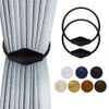 XDerlin Strong Magnetic Curtain Tiebacks with Upgrade Larger Magnet,2Pack Upgrade