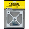 6" Quick-Mount Porch Post Fastener UBS