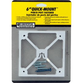 6" Quick-Mount Porch Post Fastener UBS