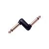 DIAO79NI 4 Pack Guitar Pedal Coupler, 1/4 Inch Male to