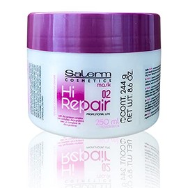 Salerm Hi Repair Mascarilla 250 ml - Incluye Regalo - Maritrini Meza - Salerm Hi Repair Mask Mascarilla 8.6 oz de Reconstrucción 250ml