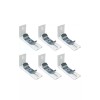 AuRiver 6 Pcs Vertical Blind L Bracket Vertical Blind Bracket