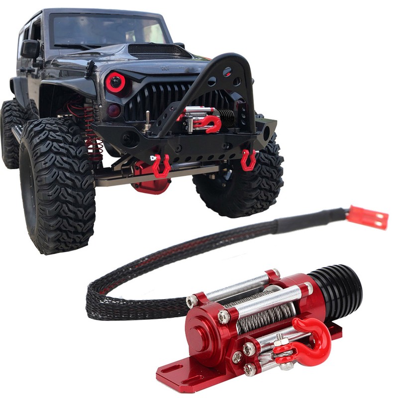 Electric Alloy Winch Fit for D90 SCX10 1:10 Simulation RC