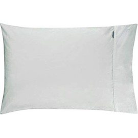 SHERIDAN 500 Thread Count Cotton Sateen Silver Standard Pair Pillowcases 50x75cm, Full