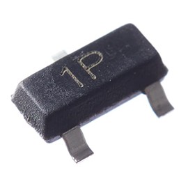 Bridgold 100pcs MMBT2222A 2N2222 Mark 1P NPN General Purpose Amplifier Transistor 0.6A 40v,SOT-23.