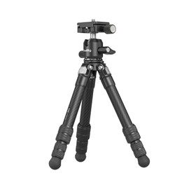 SmallRig Tripod Tabletop Tripod Carbon Fiber Load Capacity up to 3kg Height 39.5cm Compact Pocket Size Desktop Tripod Kit with 360° Ball Head Built-in QR Plate for Arca Suitable for Cameras, DSLRs,