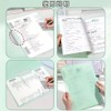 YFFSFDC A4 Folders Rotating Side Open Clear Folders Large Capacity