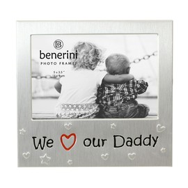 benerini We Love Our Daddy ' - Photo Picture Frame Gift - 5 x 3.5