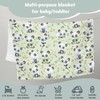 HawSkgFub Cute Panda Bear Mink Baby Blankets with Dotted Backing