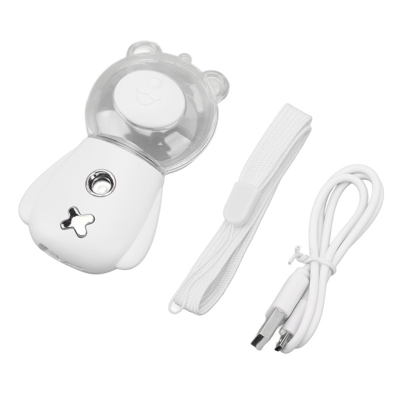 Nano Mist Sprayer Cute Bear Shape 300ML USB Humidifier Skin