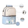 Breastmilk Cooler Transport Bag Waterproof Soft Double Layer Insulation Milk