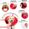 Inflatable Dog Cone Collar for Large Medium Small Dogs, Soft
