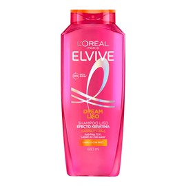 Oréal Paris Elvive Dream Liso Shampoo Antifrizz Efecto Keratina 380